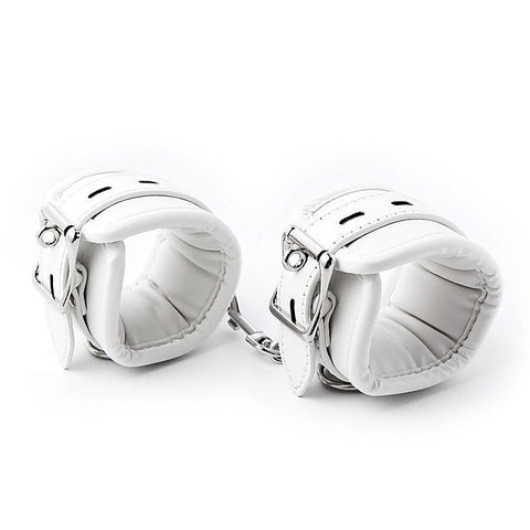 BANNED Soft Leather Elastic Sponge Cuffs by BDStyle - Cuffs and Restraints