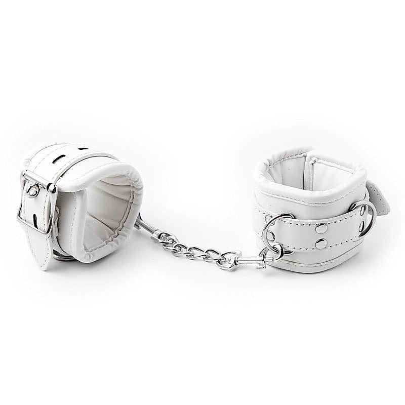 BANNED Soft Leather Elastic Sponge Cuffs by BDStyle - Cuffs and Restraints