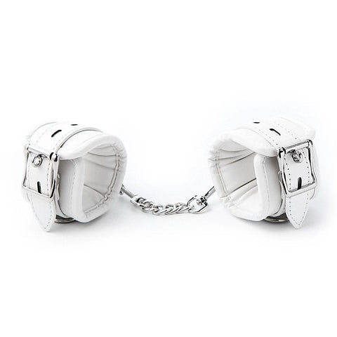 BANNED Soft Leather Elastic Sponge Cuffs by BDStyle - Cuffs and Restraints