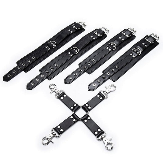 Pin Buckle Hogtie Kit by BDStyle - Cuffs and Restraints