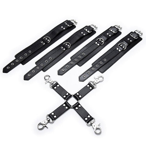 Premium Pin Buckle Hogtie Kit by BDStyle - Cuffs and Restraints