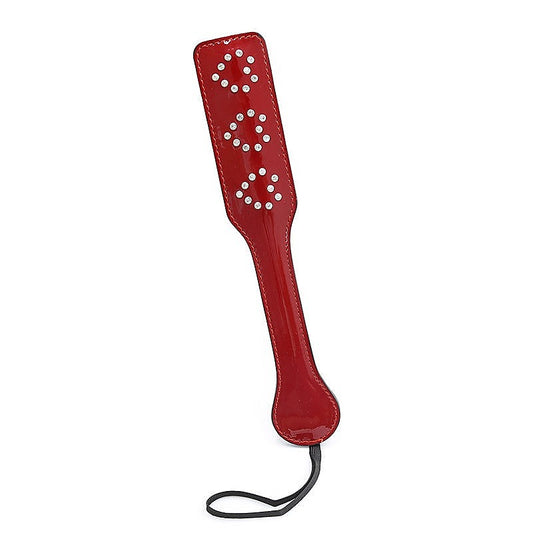 French Dungeon Diamond Heart Spanking Paddle - Paddles And Slappers