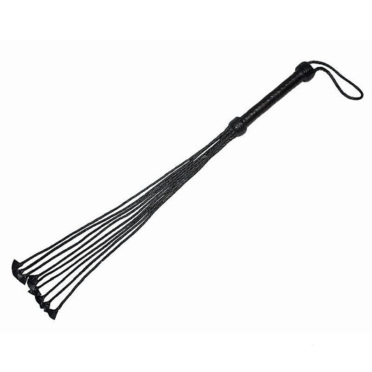 Kitten Leather Flogger with Nine Tail by Hell's Couture - Whips And Crops