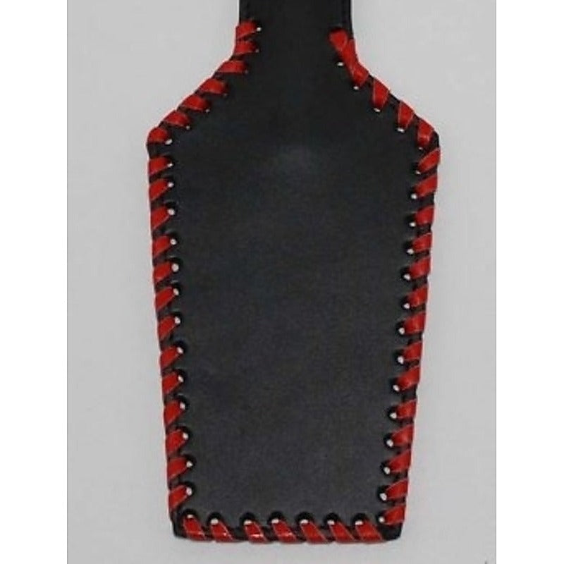 Whip it baby Rectangular 32cm Leather Paddle - Paddles And Slappers