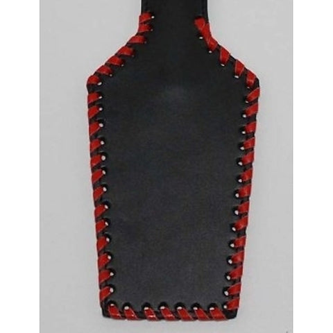 Whip it baby Rectangular 32cm Leather Paddle - Paddles And Slappers