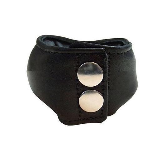 Leather Ball Stretcher Weight by Hell's Couture - Ball and Cock Toys