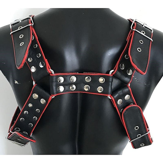 Luxurious Leather BDSM Harness by Hell's Couture - Cuffs And Restraints