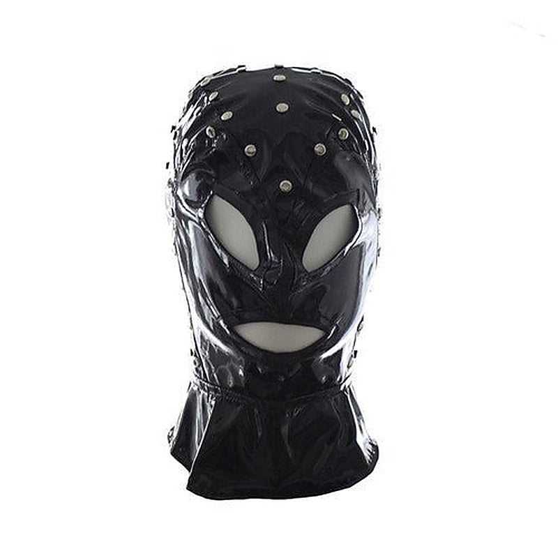 Professional Spikey Studded Hood by BDStyle - Bondage Hoods