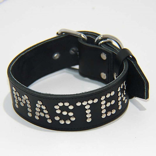 Leather BDSM Collar by Hell's Couture - Collars and Leads