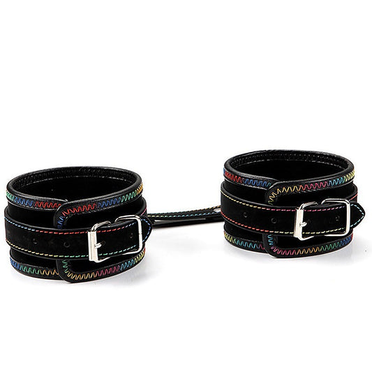 Color Thread Wrist and Ankle Cuffs by BDStyle - Cuffs and Restraints