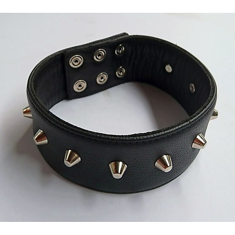 Spiked Slave Collar by Hell's Couture - Collars and Leads