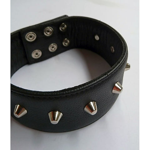 Spiked Slave Collar by Hell's Couture - Collars and Leads