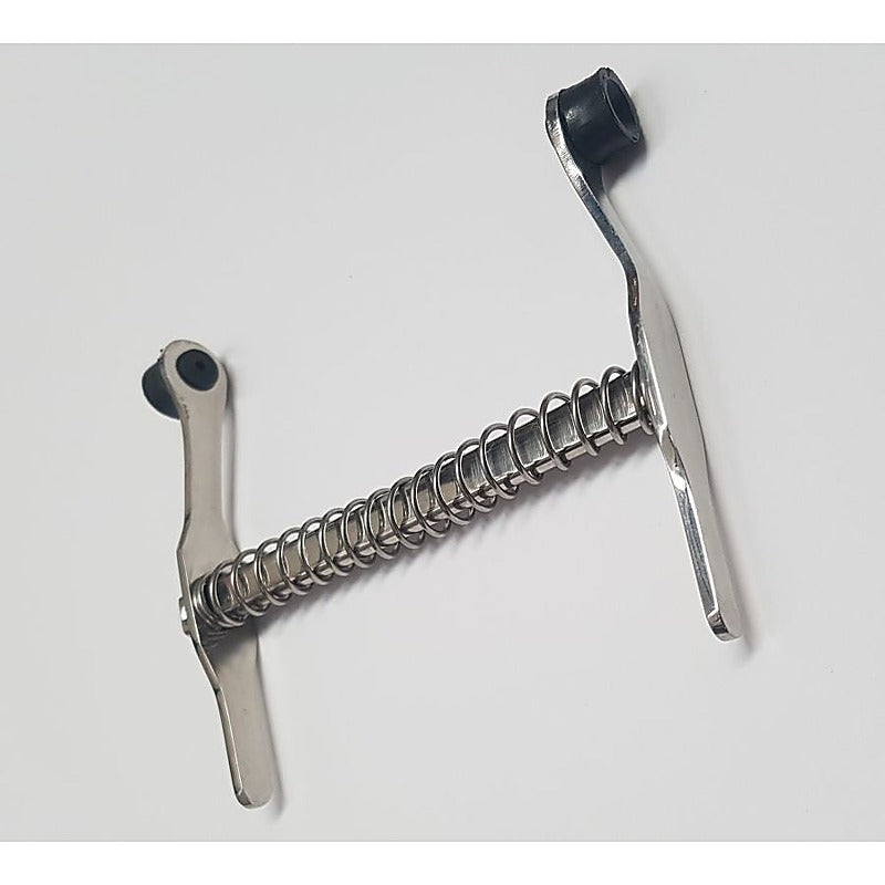 Spring Loaded Steel Mouth Gag by Hell's Couture - Dental and Clinical