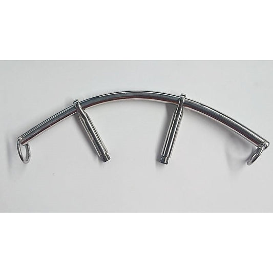 Dual Steel Vaginal Anal Hanger by Hell's Couture - Spreaders and Hangers