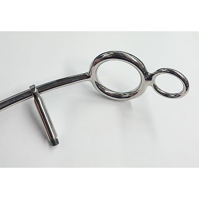 Hells Couture Steel Anal Hook With Cock Ring Best Price Sex Toys - Spreaders and Hangers