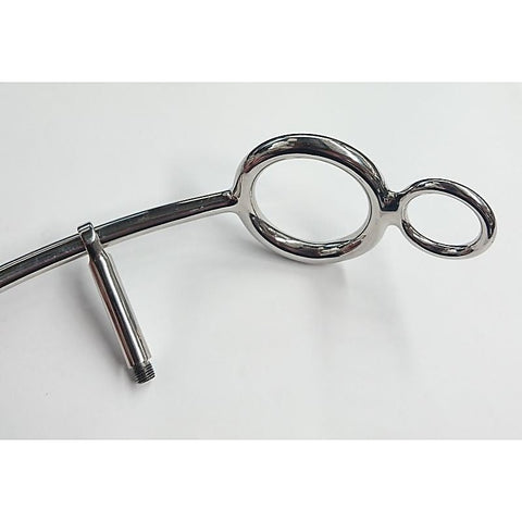 Hells Couture Steel Anal Hook With Cock Ring Best Price Sex Toys - Spreaders and Hangers