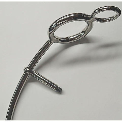 Hells Couture Steel Anal Hook With Cock Ring Best Price Sex Toys - Spreaders and Hangers