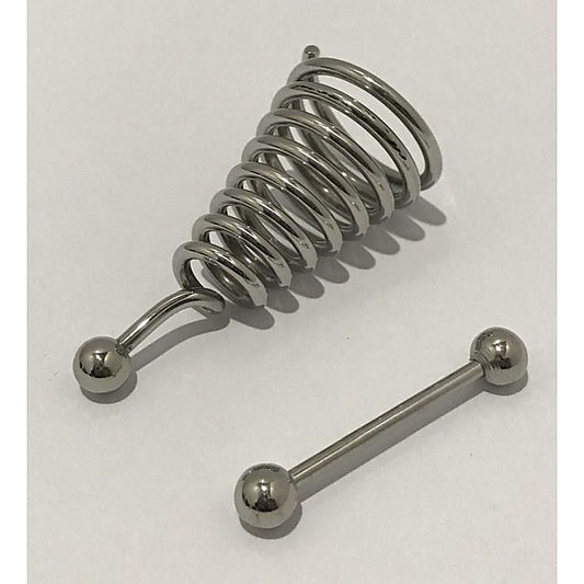 Metal Nipple Extender Whirl by Hell's Couture - Breast and Nipple Toys