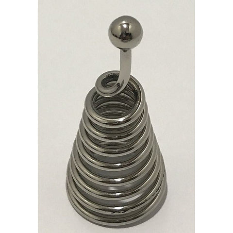 Hells Couture Metal Nipple Extender Whirl Medical Grade Steel Sex Toy - Breast and Nipple Toys