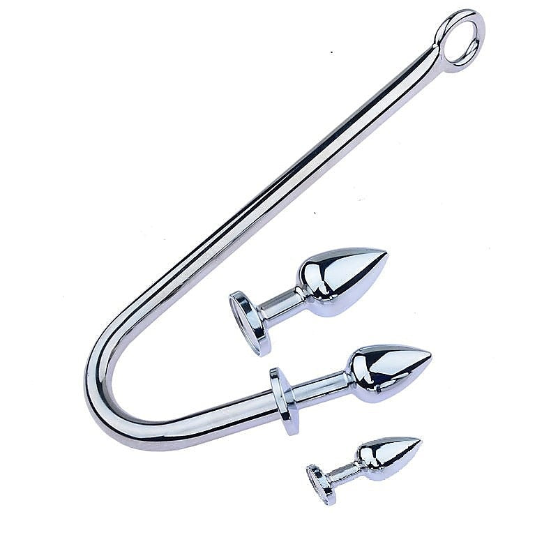 Premium Quality Stainless Steel Anal Hook by BDStyle - Spreaders and Hangers