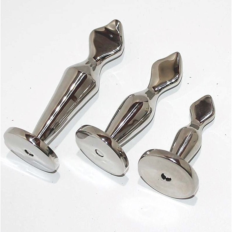 Oscars Prostate Probe by Hell's Couture - Steel Sex Toys