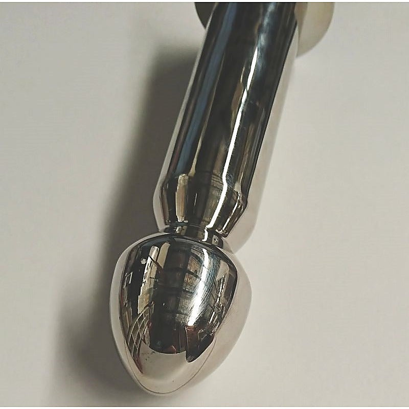 Missile Metal Butt Plug by Hell's Couture - Steel Sex Toys