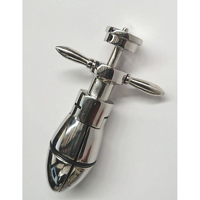Ultimate Steel Ass Lock by Hell's Couture - Steel Sex Toys