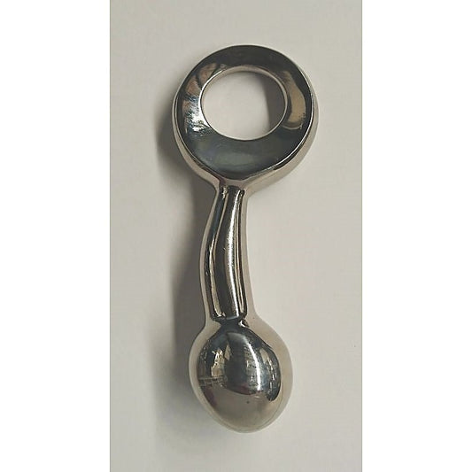 Nicki Steel Prostate Plug by Hell's Couture - Steel Sex Toys