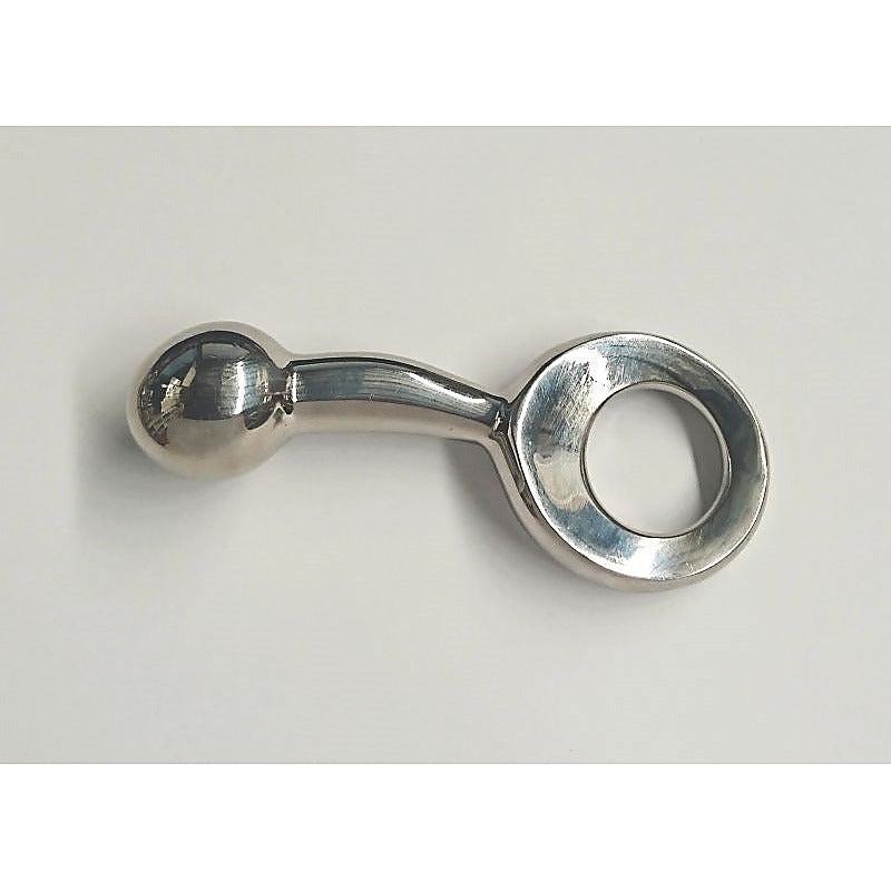 Nicki Steel Prostate Plug by Hell's Couture - Steel Sex Toys