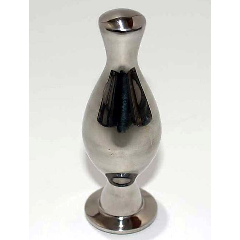 Torpedo Metal Anal Plug by Hell's Couture - Steel Sex Toys
