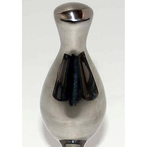 Torpedo Metal Anal Plug by Hell's Couture - Steel Sex Toys