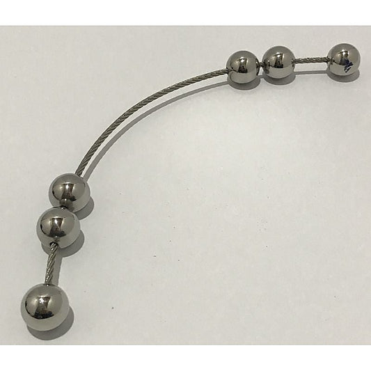 Metal Thai Beads Stick by Hell's Couture - Anal Beads and Balls