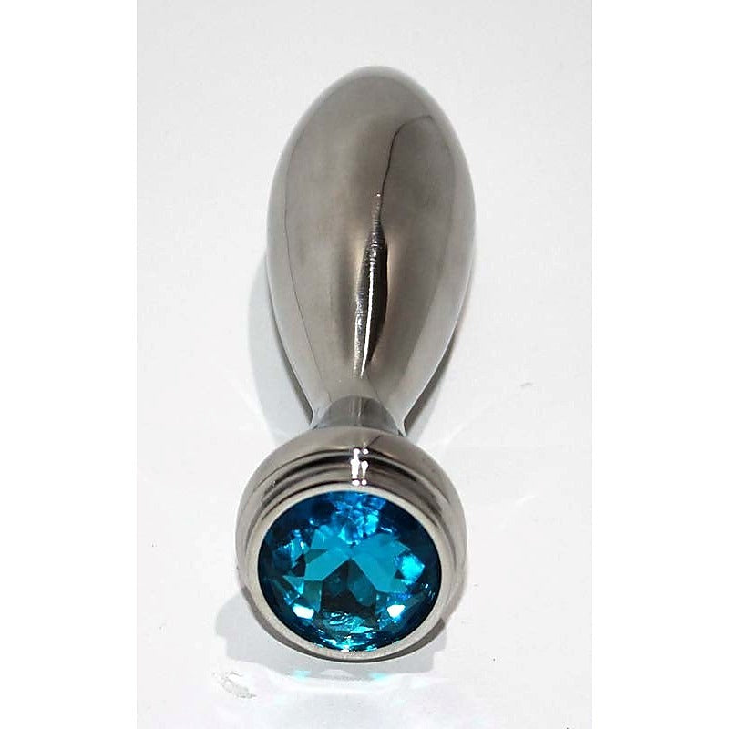 Little Boy Jewelled Anal Plug Large by Hell's Couture - Steel Sex Toys