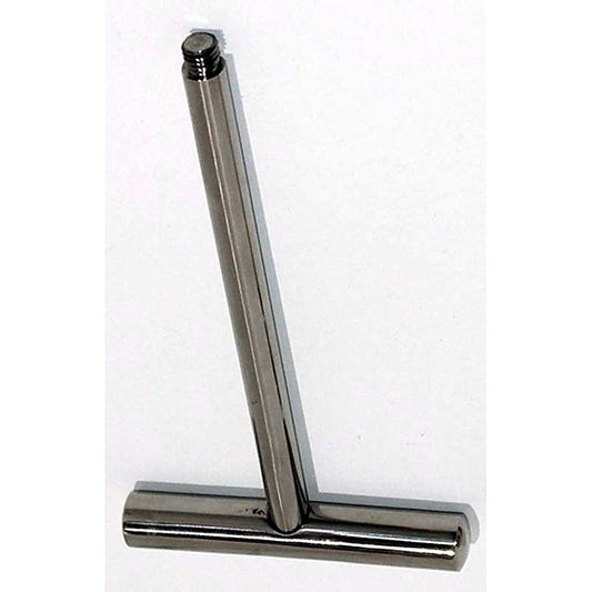 Intimate Pleasure T-Bar by Hell's Couture - Steel Sex Toys
