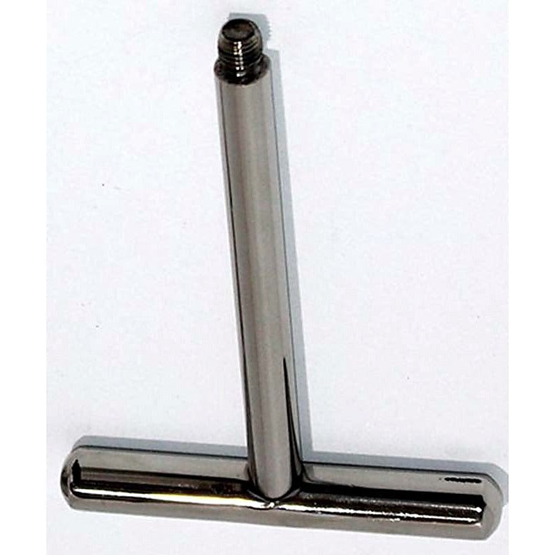 Intimate Pleasure T-Bar by Hell's Couture - Steel Sex Toys