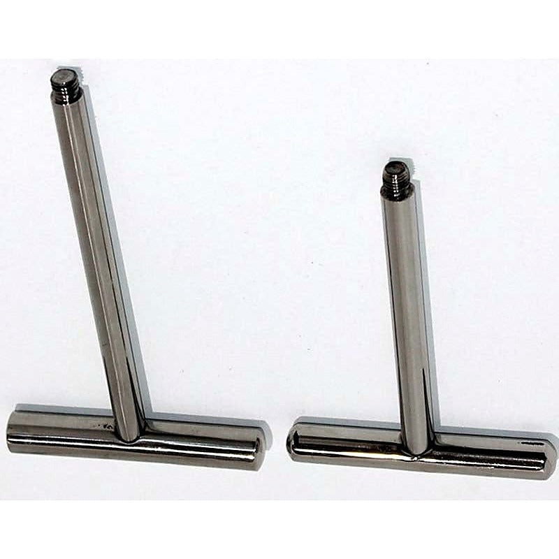 Intimate Pleasure T-Bar by Hell's Couture - Steel Sex Toys