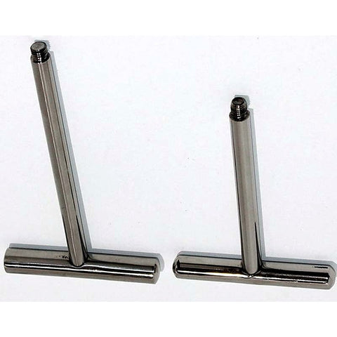 Intimate Pleasure T-Bar by Hell's Couture - Steel Sex Toys