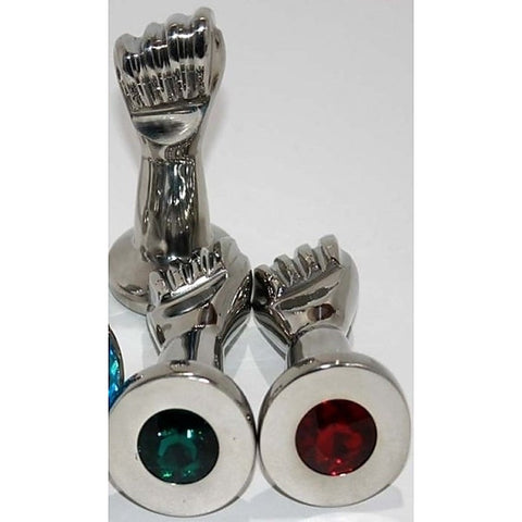 Handy Many Small Jewelled Fist by Hell's Couture - Steel Sex Toys