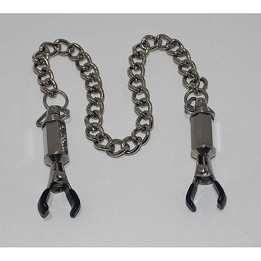 Deluxe Adjustable Nipple Clamps by Hell's Couture - Breast and Nipple Toys