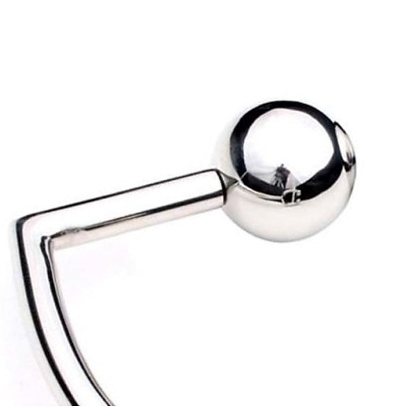 Hells Couture Horse Shoe Cock Ring with Anal Intruder Snug Fit - Spreaders and Hangers