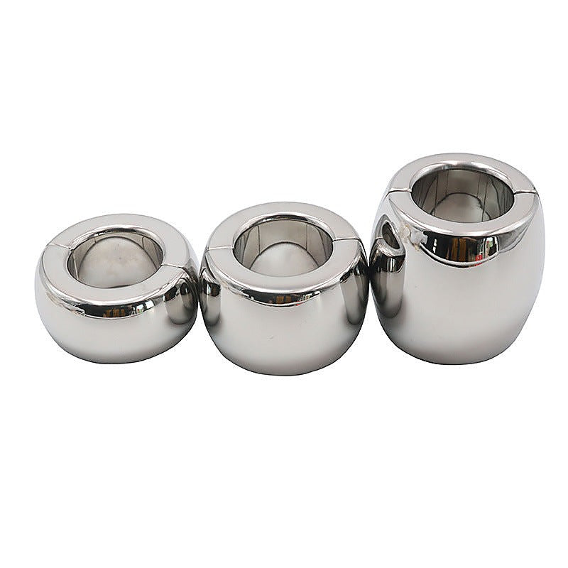 Magnetic Split Ring Steel Stretcher Weights - Steel Sex Toys