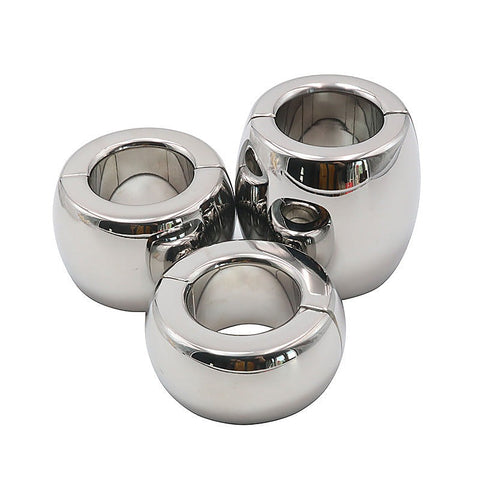 Magnetic Split Ring Steel Stretcher Weights - Steel Sex Toys
