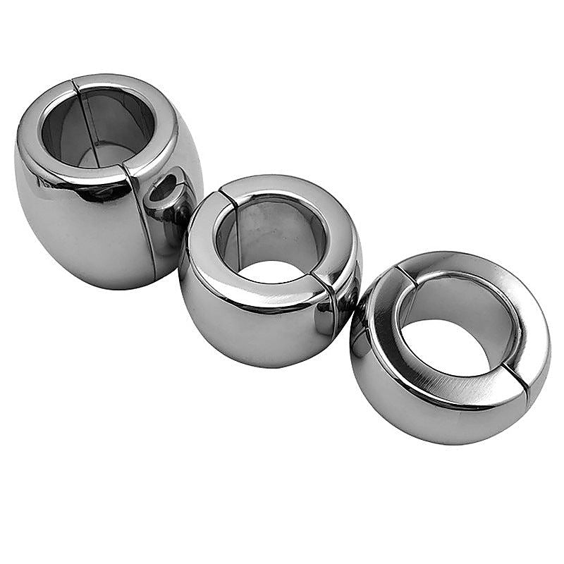 Magnetic Split Ring Steel Stretcher Weights - Steel Sex Toys