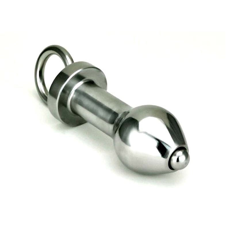 Premium Endo Steel Anal Plug by Hell's Couture - Steel Sex Toys