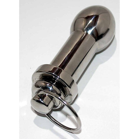 Premium Endo Steel Anal Plug by Hell's Couture - Steel Sex Toys
