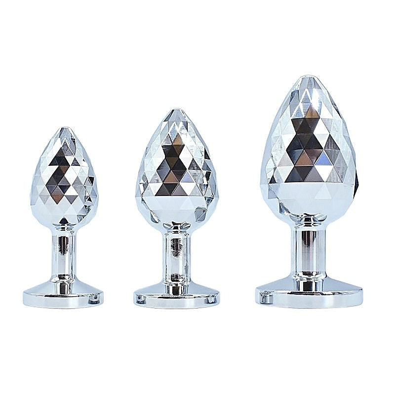 Helix Jewelled Small Anal Plug by Hell's Couture - G-Spot Vibrators