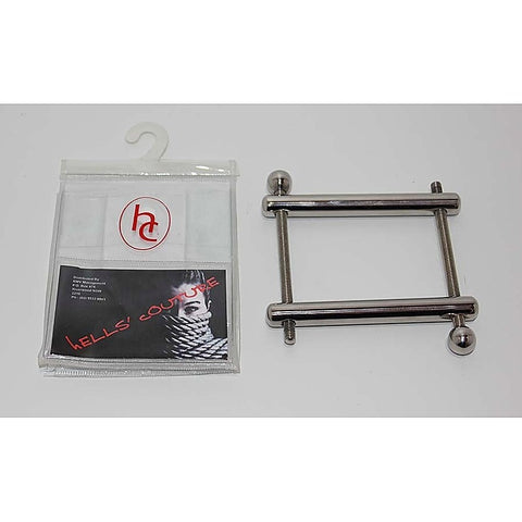 Gemini Ball Crushing Clamp by Hell's Couture - Ball and Cock Toys