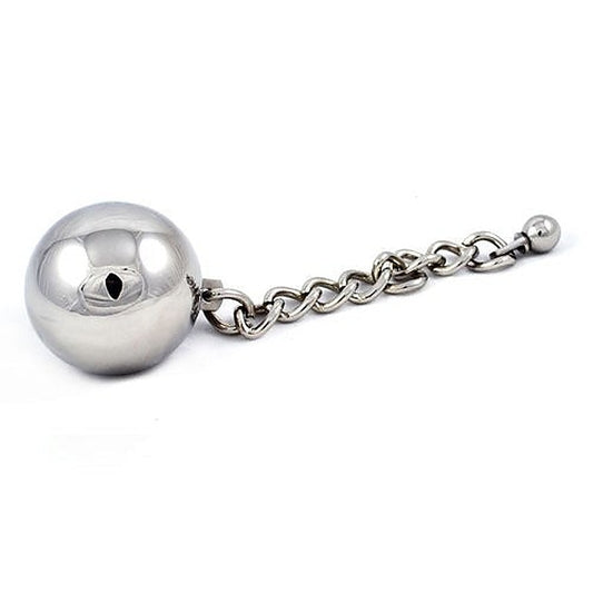 Ben's Erotic Ball with Chain by Hell's Couture - Love Eggs and Kegel Exercisers
