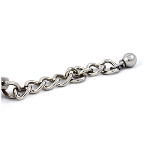 Ben's Erotic Ball with Chain by Hell's Couture - Love Eggs and Kegel Exercisers