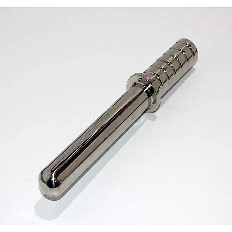 Smooth Vagina & Anal Probe Steel by Hell's Couture - Anal Dildos